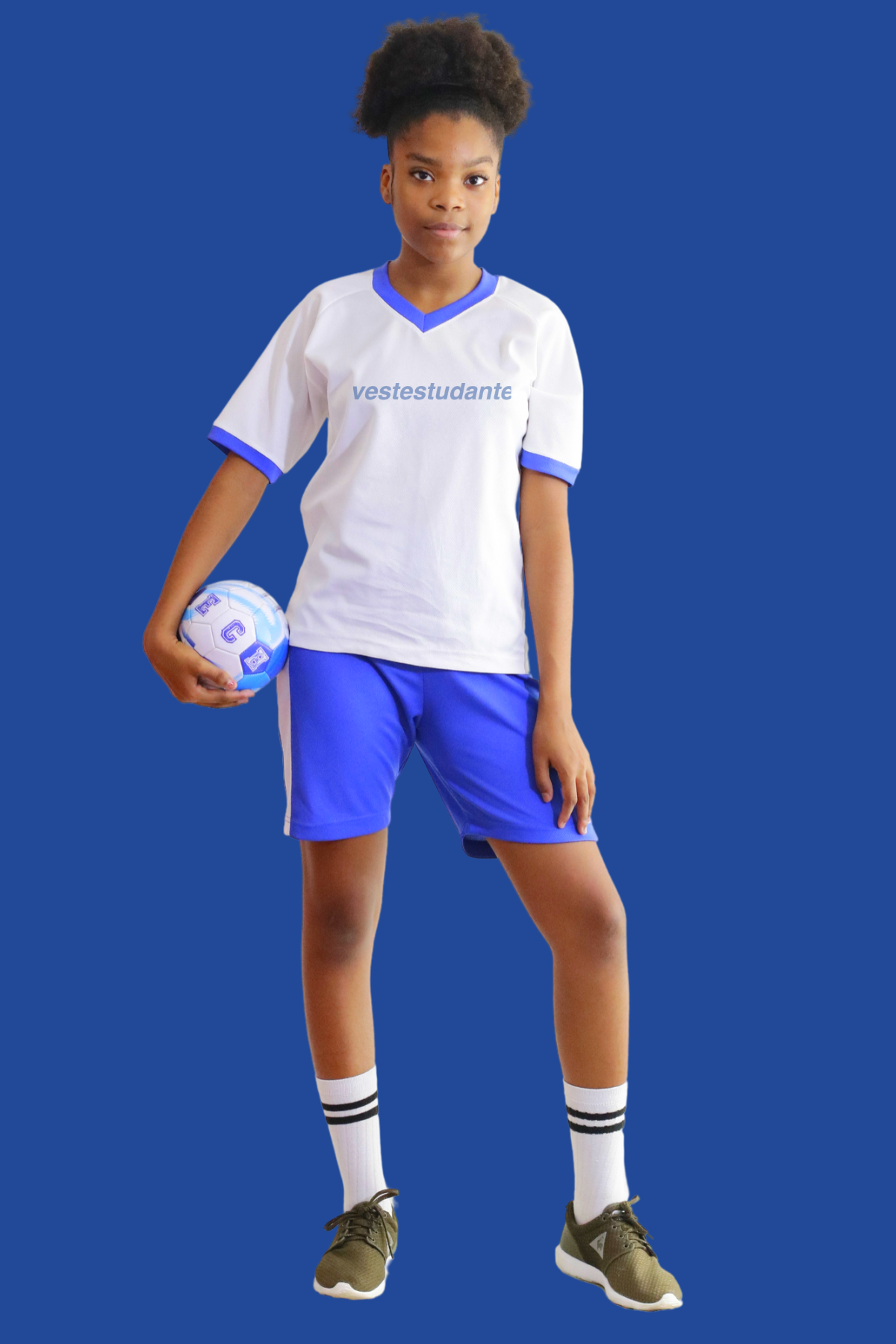 Uniformes de Educação Física em Diversos Tamanhos e Tecido Poliéster